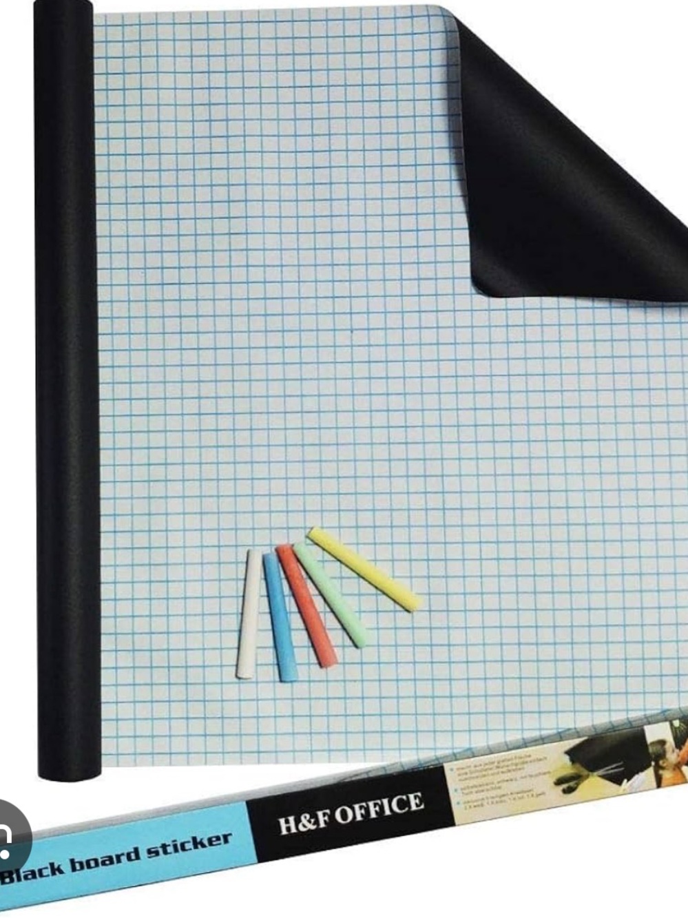 NWT H&F Office Blackboard Sticker